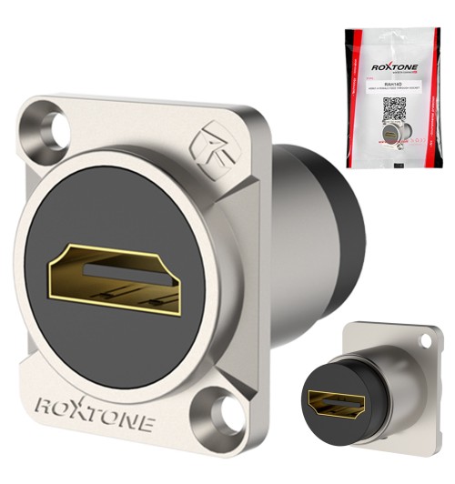 Gniazdo panelowe HDMI - Roxtone RAH20D