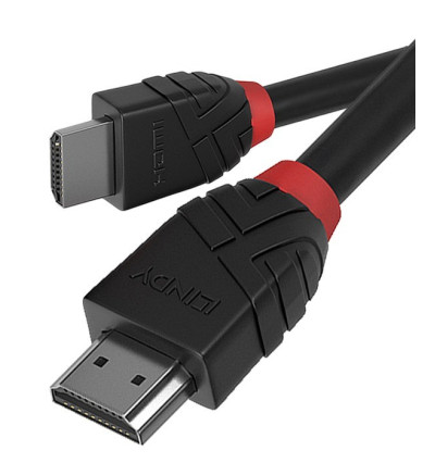 Lindy 36474 - Kabel HDMI 2.0 High Speed Black Line - 5m