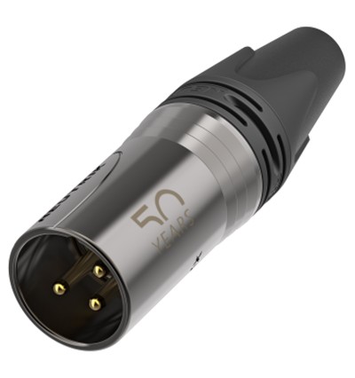 Neutrik NC3MXX-50 50th Anniversary Special Edition - Wtyk XLR męski