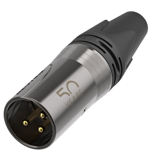 Neutrik NC3MXX-50 50th Anniversary Special Edition - Wtyk XLR męski