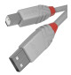Lindy 36684 kabel USB 2.0 A – B Anthra Line szary - 3 m