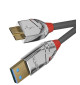 Lindy 36656 Kabel USB 3.0 A - micro USB B Cromo Line – 0.5m