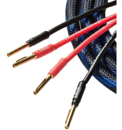 Taga Harmony Blue-16 2x2.5m – Kabel głośnikowy konfekcja z oplotem nylonowym