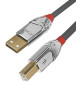 Lindy 36644 Kabel USB 2.0 A-B Cromo Line - 5m