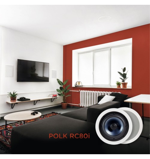 Polk Audio RC80i - Głośniki instalacyjne sufitowe (para)