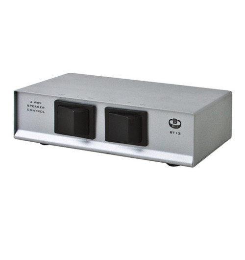 B-Tech BT12 - Rozdzielacz głośnikowy, splitter 1xIN-2xOUT