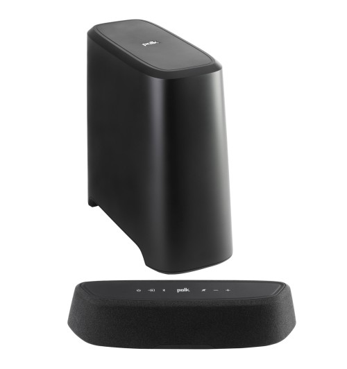 Polk Audio Magnifi Mini AX - Kompaktowy aktywny soundbar z Dolby Atmos i bezprzewodowym subwooferem