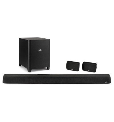 Polk Audio MagniFi Max AX SR - Aktywny soundbar 7.1.2 z bezprzewodowymi głośnikami surround i subwooferem