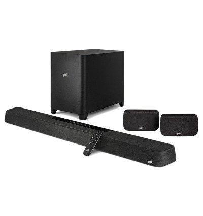 Polk Audio MagniFi Max AX SR - Aktywny soundbar 7.1.2 z bezprzewodowymi głośnikami surround i subwooferem