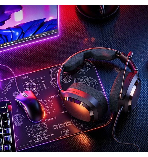 FiiO FG3 - Wokółuszne słuchawki gamingowe 7.1 z mikrofonem