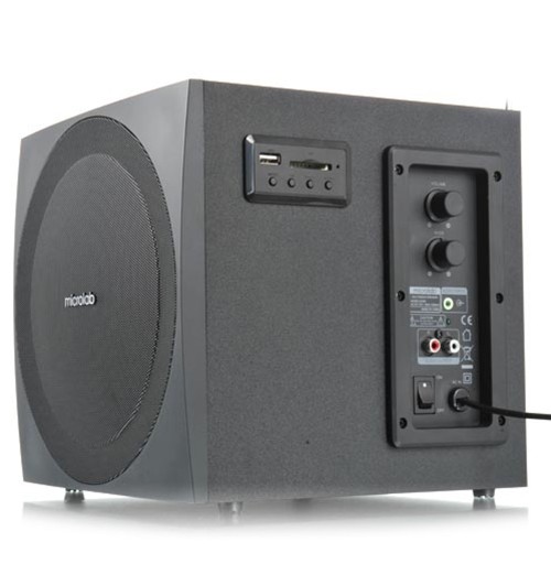 Microlab M-300BT - Zestaw głośników komputerowych 2.1 z Bluetooth i FM