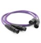 Kabel 2 x XLR Melodika MD2X30 3m