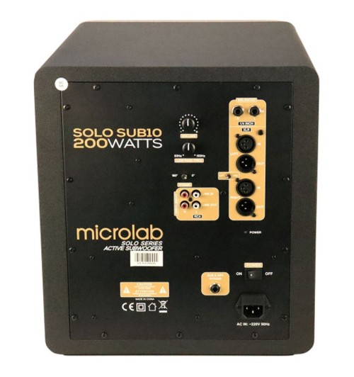 Microlab Solo Sub 10 - Subwoofer aktywny 10" do kina domowego