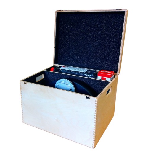 Knosti Woodline Ultrasonic Box - Skrzynia do przechowywania myjki Disco-Antistat Ultrasonic 2.0