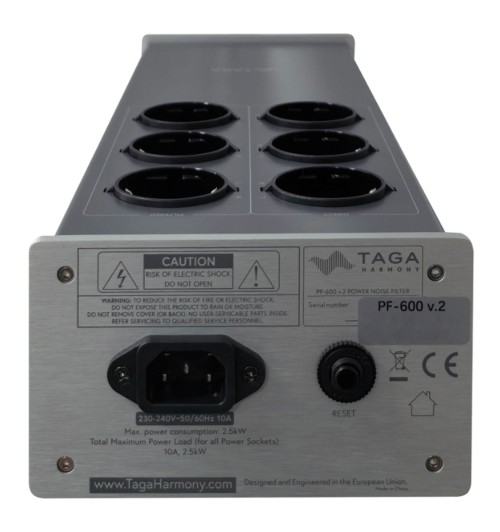 Taga Harmony PF-600 (2026) - Listwa zasilająca 6 gniazd / Filtr zasilania