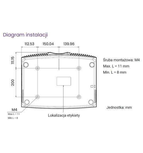 BenQ W5850 - Laserowy projektor kina domowego 4K 2600lm 100% DCI-P3