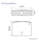 BenQ W5800 - Laserowy projektor kina domowego 4K 2600lm 100% DCI-P3