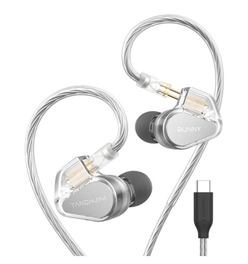 Tanchjim Bunny (Type C) - Słuchawki dokanałowe z mikrofonem i USB-C