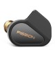 Tanchjim Fission Black - Słuchawki dokanałowe HiFi z wymiennymi wtykami 3.5mm, 4.4mm i USB-C