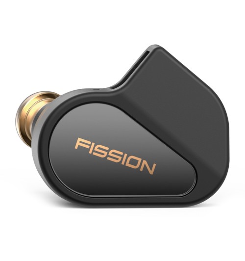 Tanchjim Fission Black - Słuchawki dokanałowe HiFi z wymiennymi wtykami 3.5mm, 4.4mm i USB-C
