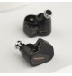 Tanchjim Fission Black - Słuchawki dokanałowe HiFi z wymiennymi wtykami 3.5mm, 4.4mm i USB-C
