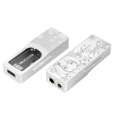 Tanchjim Space Pro Asano Tanch Snowfall Edition - Przenośny wzmacniacz słuchawkowy / przetwornik DAC