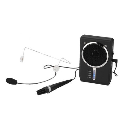 MONACOR WAP-7D - przenośny wzmacniacz głosu z mikrofonem
