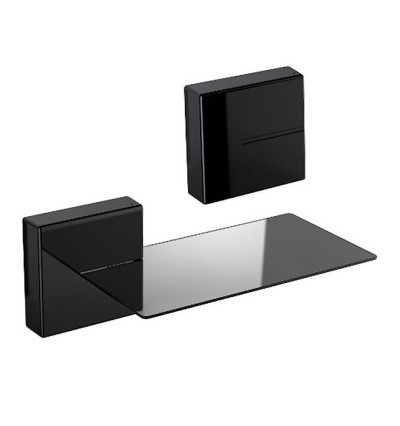 Meliconi Ghost Cubes - maskownice do kabli (2 sztuki) + szklana półka