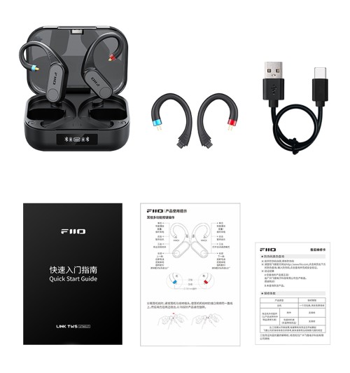 FiiO UTWS17 Link TWS - Adapter bezprzewodowy TWS Bluetooth 6.0 do słuchawek
