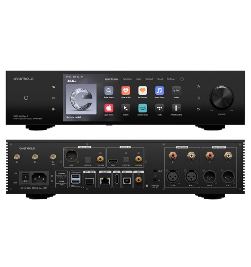 EverSolo DMP-A8 Gen 2 Series - Odtwarzacz sieciowy / streamer / cyfrowy HUB audio