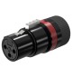 Wtyk XLR złącze żeńskie obrotowe - Roxtone LX3FH
