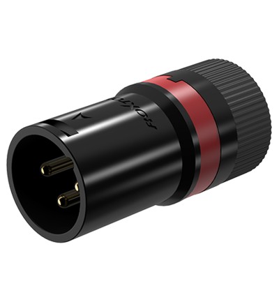 Wtyk XLR złącze męskie obrotowe - Roxtone LX3MH