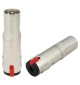 Adapter / przejściówka wtyk XLR męski do Jack 6,3 mm Stereo żeński z blokadą - Roxtone RA3XMJF
