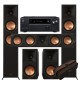 Zestaw kina domowego 5.0: Onkyo TX-NR6100 + Klipsch RP-6000F II + RP-600M II + RP-504C II