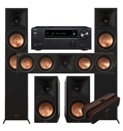 Zestaw kina domowego 5.0: Onkyo TX-NR6100 + Klipsch RP-6000F II + RP-600M II + RP-504C II