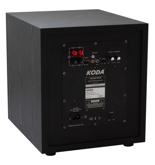 KODA SW-1000 mkII (2026) - Subwoofer aktywny 10" do kina domowego