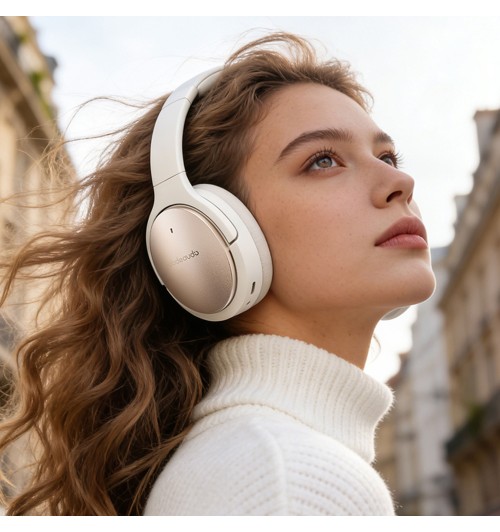 FiiO x JadeAudio JN3 - Wokółuszne słuchawki bezprzewodowe Bluetooth 6.0 z ANC