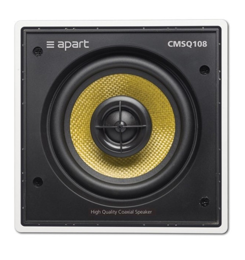 Dwudrożny głośnik kwadratowy Hi-End ścienny/sufitowy do zabudowy APART CMSQ108