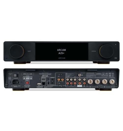 Arcam A25+ - Wzmacniacz zintegrowany stereo z Bluetooth i Auracast