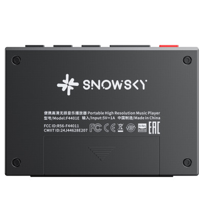 FiiO Snowsky Echo Mini 512MB - Przenośny odtwarzacz muzyczny DAP High-Res z Bluetooth 5.3