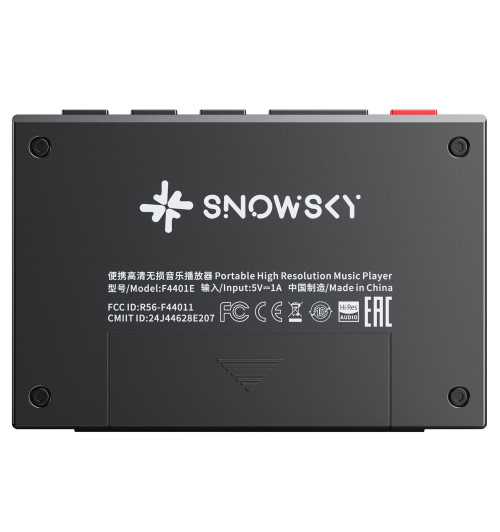FiiO Snowsky Echo Mini 512MB - Przenośny odtwarzacz muzyczny DAP High-Res z Bluetooth 5.3