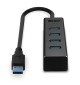 HUB USB 3.0 4-portowy - Lindy 43324
