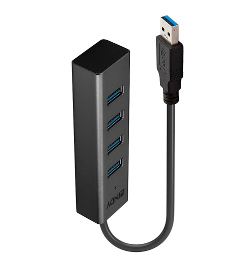 HUB USB 3.0 4-portowy - Lindy 43324