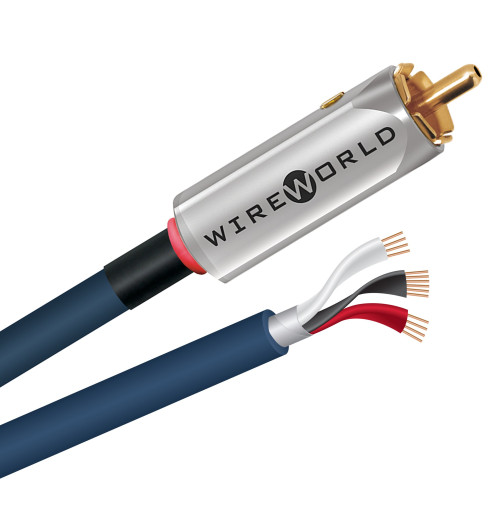 WireWorld Luna 10 (LUI) - Kabel interkonekt stereo audio 2x RCA - 2x RCA 3m