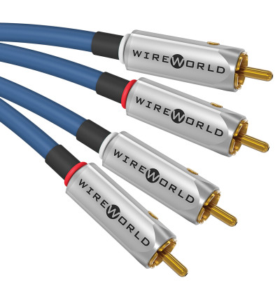 WireWorld Luna 10 (LUI) - Kabel interkonekt stereo audio 2x RCA - 2x RCA 3m