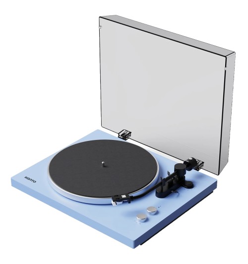 Kanto Obi3 G2 (2nd Gen) - Gramofon półautomatyczny z przedwzmacniaczem i Bluetooth 5.3