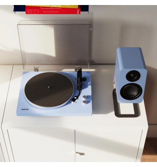 Kanto Obi3 G2 (2nd Gen) - Gramofon półautomatyczny z przedwzmacniaczem i Bluetooth 5.3