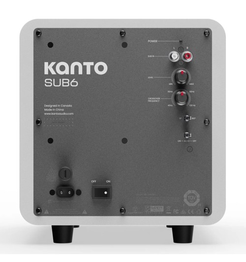 Kanto Sub6 - Subwoofer aktywny 6" do kina domowego
