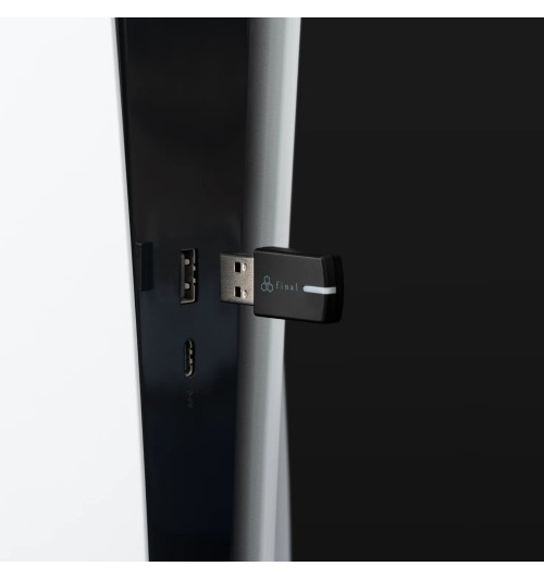 Final Audio VR3000 EX for Gaming - Bezprzewodowe słuchawki nauszne Bluetooth 5.3 dla graczy
