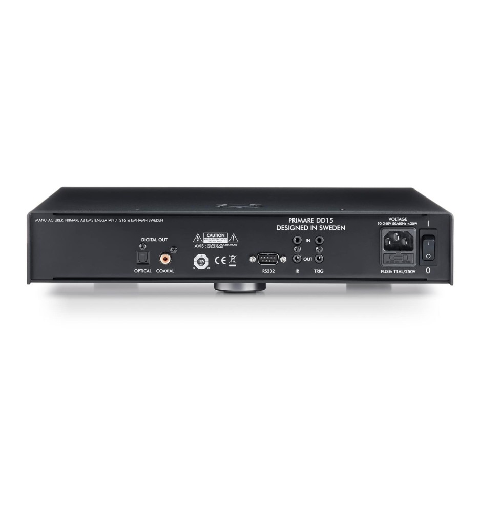 Primare DD15 - Transport CD - Czyste wyjście cyfrowe RCA i Toslink